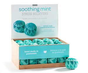Mint Scented - Crochet Cotton Stress Ball - Divine Clarity