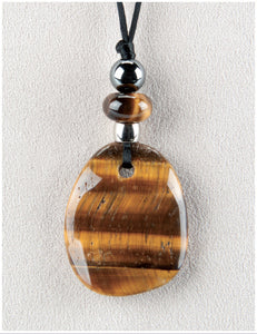 Medicine Stone Necklace: Tiger Time - Divine Clarity