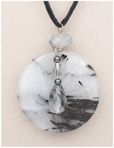 Medicine Stone Necklace: Midnight Sky - Divine Clarity