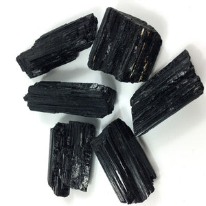 Black Tourmaline Raw Piece - Small - Divine Clarity