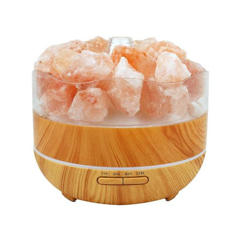 Salt of the Earth Himalayan Salt Aroma Lamp Diffuser - Divine Clarity