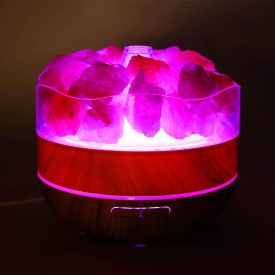 Salt of the Earth Himalayan Salt Aroma Lamp Diffuser - Divine Clarity