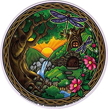 Window Sticker: Enchanted Forest - Divine Clarity