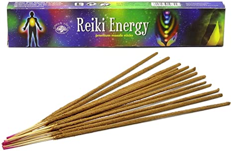 Reiki Energy Incense Sticks - Green Tree - Divine Clarity