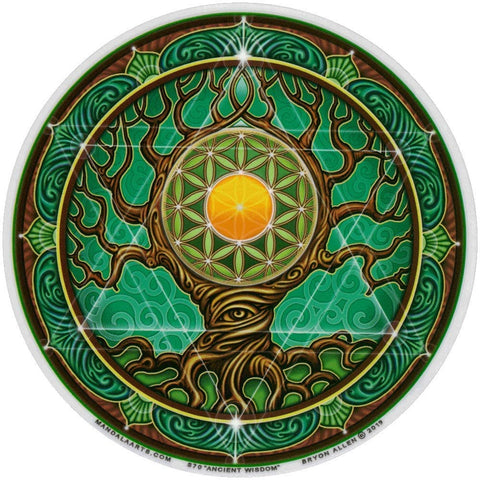 Window Sticker: Ancient Wisdom Tree - Divine Clarity