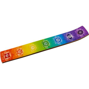 Wooden Incense Holder - 7 Chakras - Divine Clarity