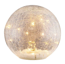 Load image into Gallery viewer, Faerie LED Crackle Glass Globe

