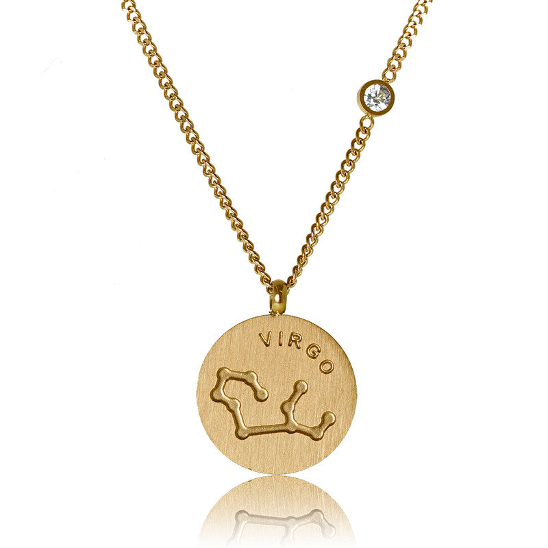 Virgo Constellation Necklace