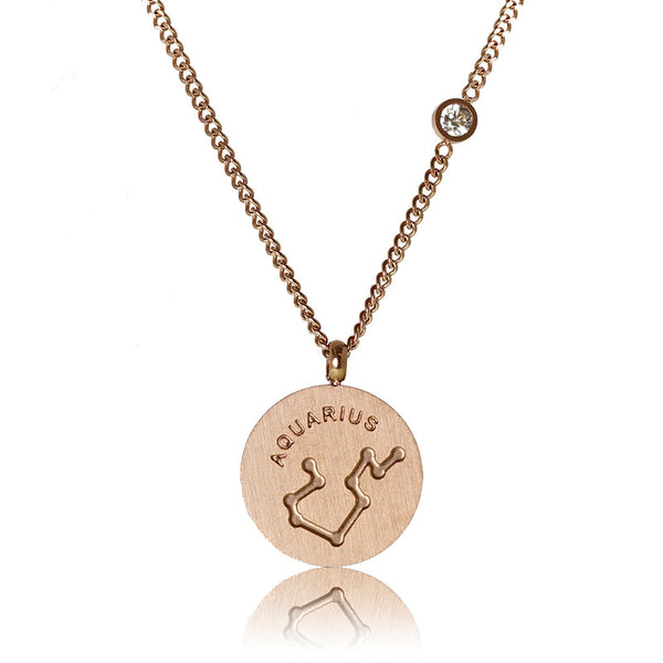 Aquarius Constellation Necklace - Divine Clarity