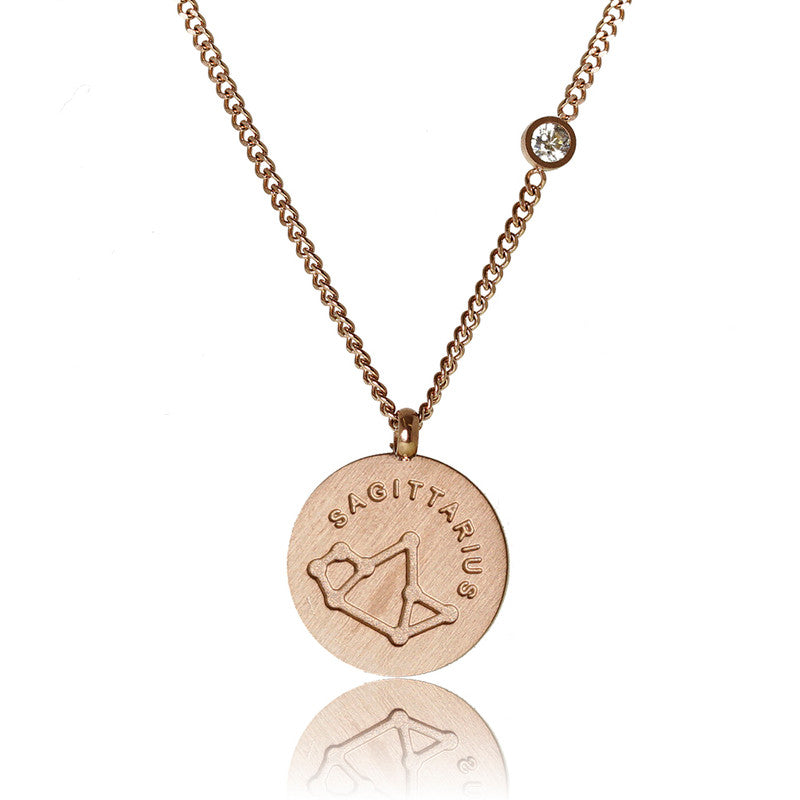 Sagittarius Constellation Necklace - Divine Clarity