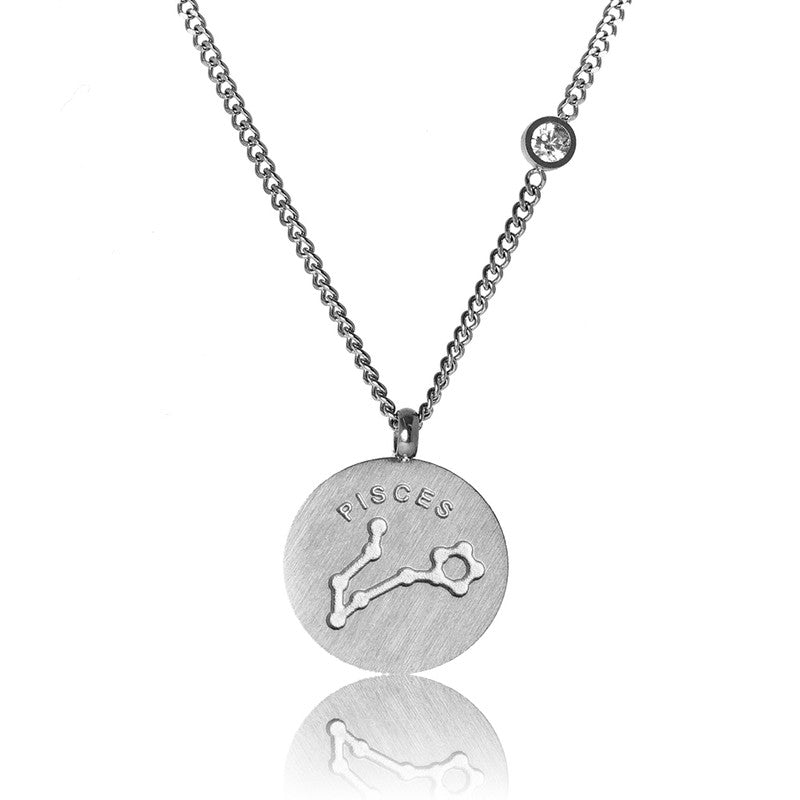 Pisces Constellation Necklace - Divine Clarity