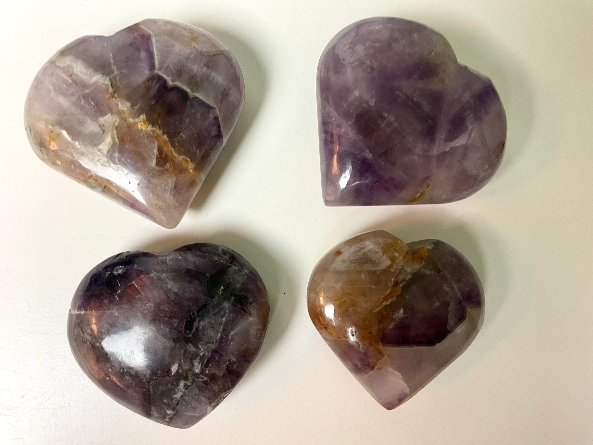 Amethyst Puff Heart - Divine Clarity