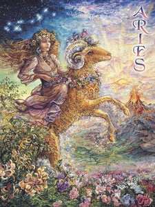 Aries - Zodiac Greeting Card - Divine Clarity