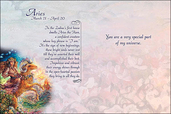 Aries - Zodiac Greeting Card - Divine Clarity