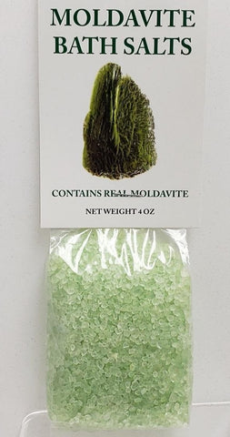 Moldavite Bath Salts - Divine Clarity