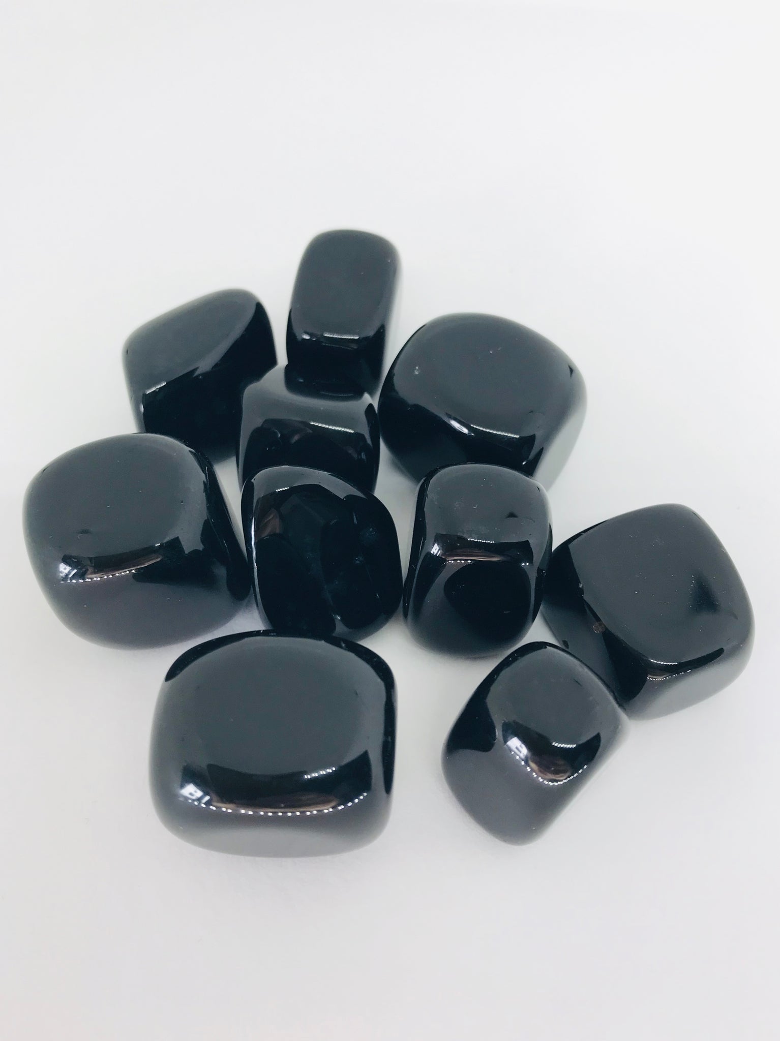 Black Onyx Tumbled - Large - Divine Clarity