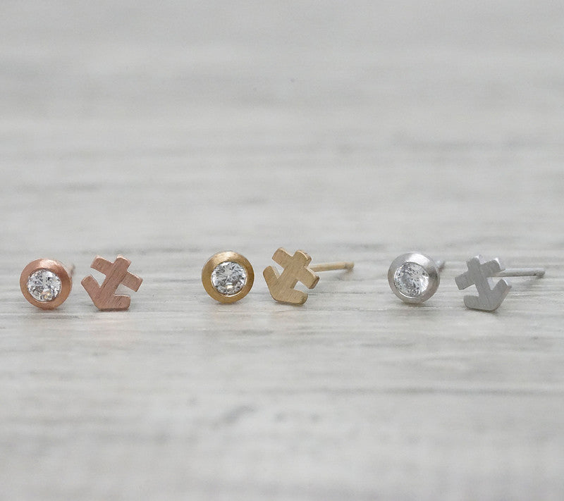 Sagittarius Stud Earrings - Divine Clarity