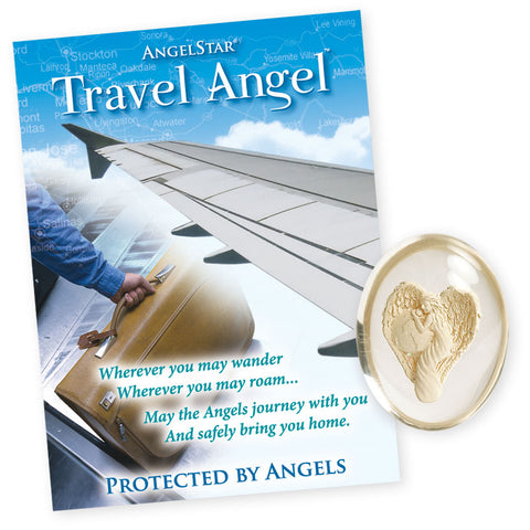 Travel Angel Pocket Stone - Divine Clarity