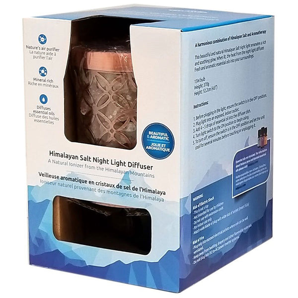 Himalayan Salt Night Light & Diffuser - Divine Clarity