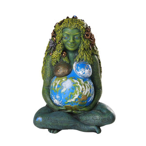 Gaia the Earth Mother Goddess Statue - Small 7" - Divine Clarity