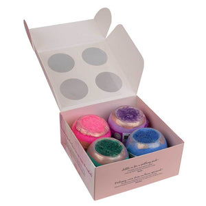 Geode Crystal Organic Bath Bomb Set