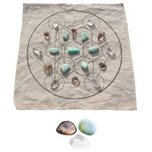 Load image into Gallery viewer, Crystal Grid Kit - Healing / Metatron&#39;s Cube

