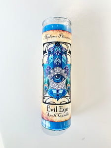Evil Eye 7 Day Pillar Candle - Madame Phoenix