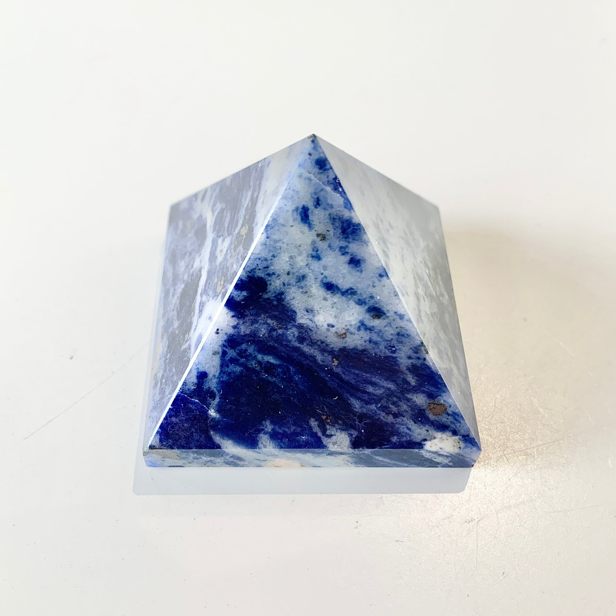 Sodalite Pyramid - Divine Clarity