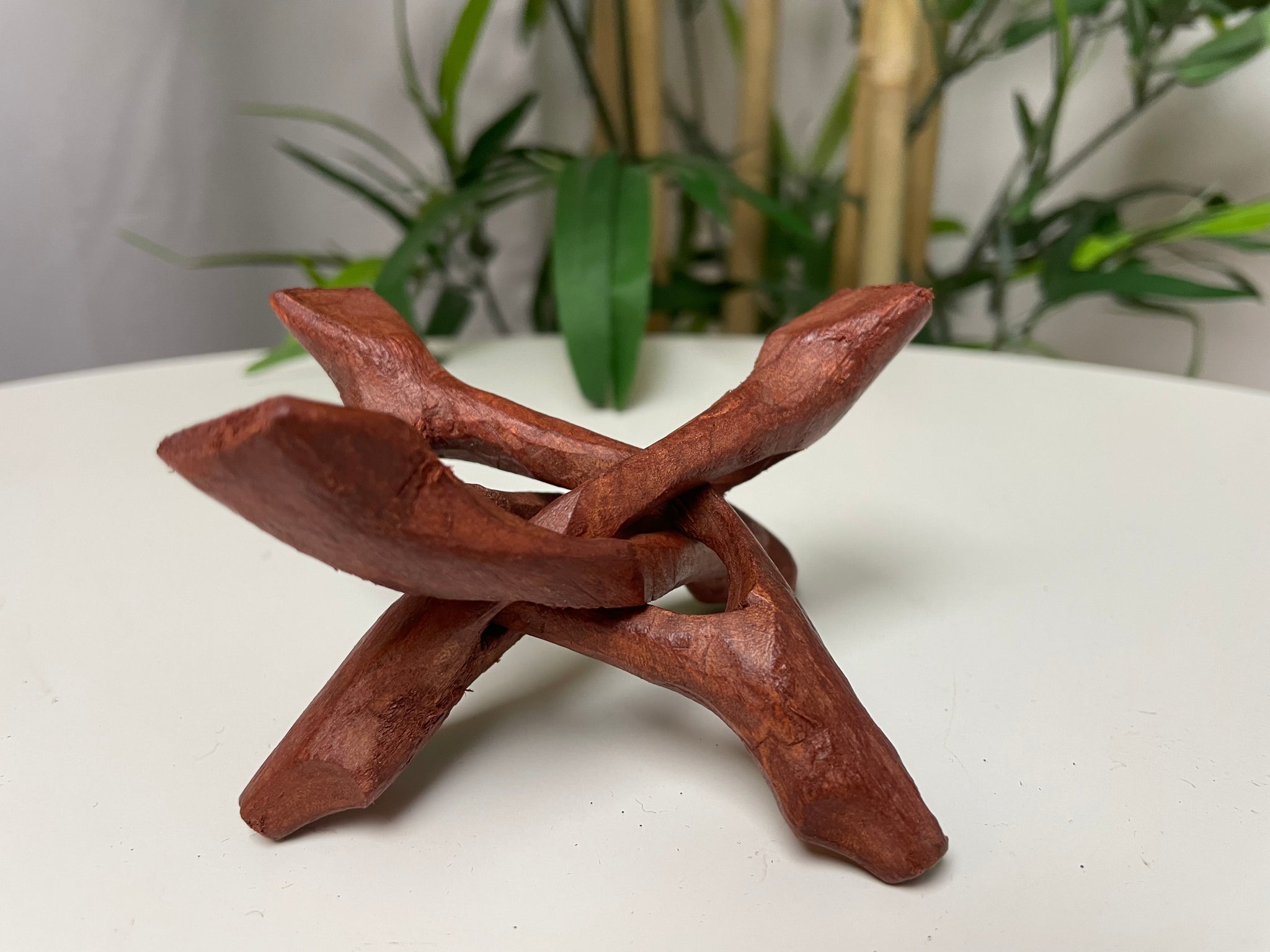 Wooden Stand for Shell/Sphere - Medium - Divine Clarity