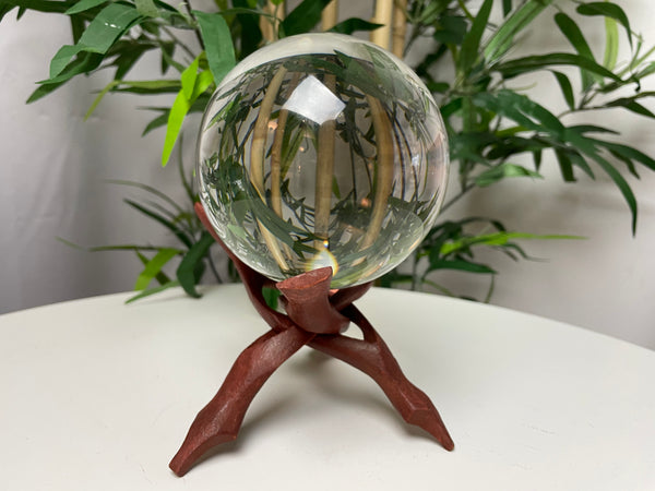 Wooden Stand for Shell/Sphere - Large - Divine Clarity