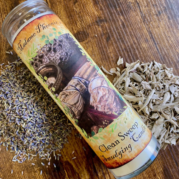 Clean Sweep 7 Day Candle - Madame Phoenix - Divine Clarity