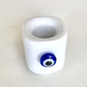 Mini Ritual Candle Holder - Evil Eye - Divine Clarity