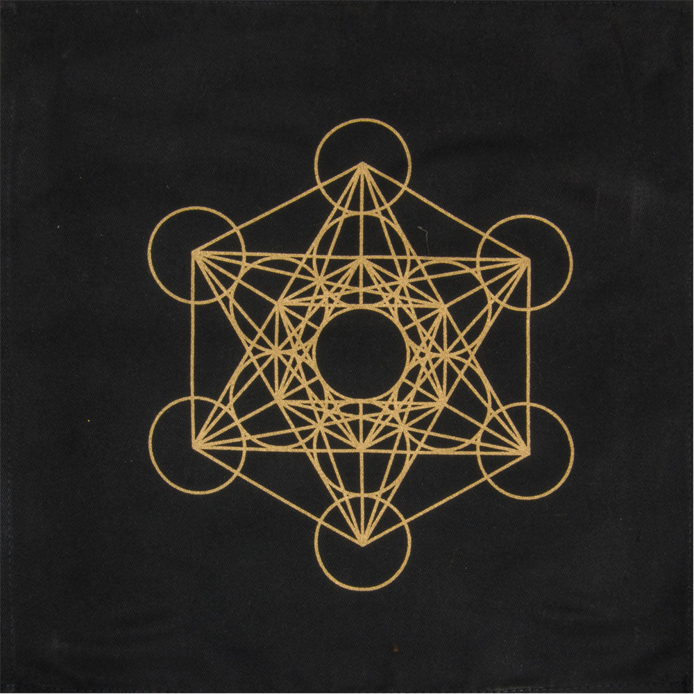Crystal Grid Cloth - Metatron - Divine Clarity