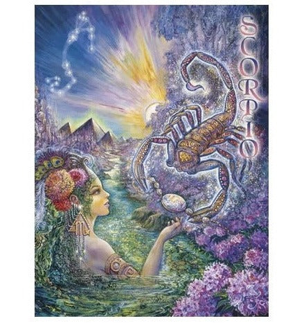 Scorpio - Zodiac Greeting Card - Divine Clarity