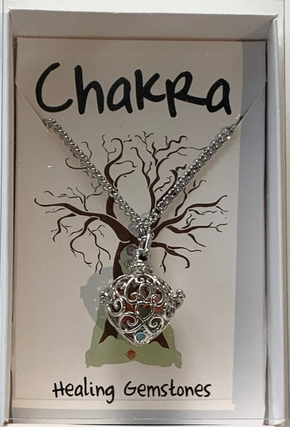 Crystal Chakra Necklace - Divine Clarity