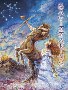 Sagittarius - Zodiac Greeting Card - Divine Clarity