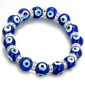 Evil Eye Bracelet - Cobalt Blue