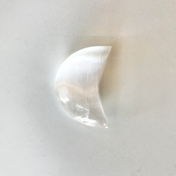 Selenite Half Moon - Small - Divine Clarity