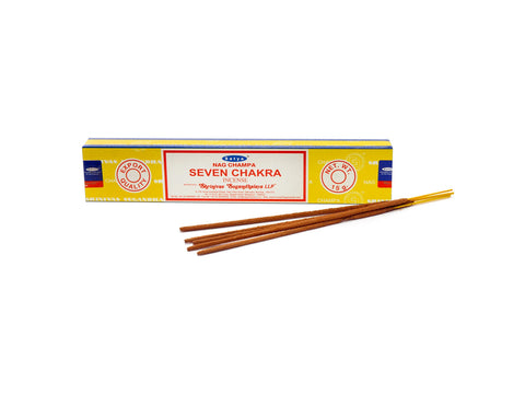 Seven Chakra Incense Sticks - Satya - Divine Clarity