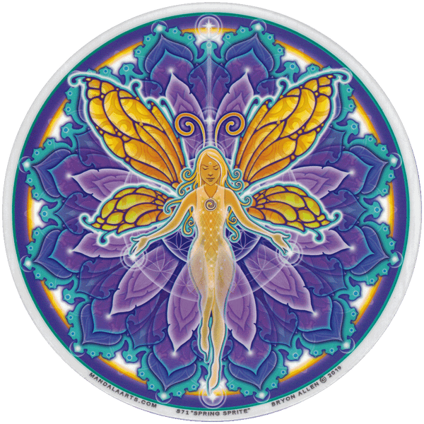 Window Sticker: Spring Fairy - Divine Clarity