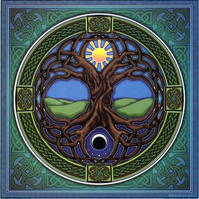 Large Window Sticker: Tree of Life - Divine Clarity