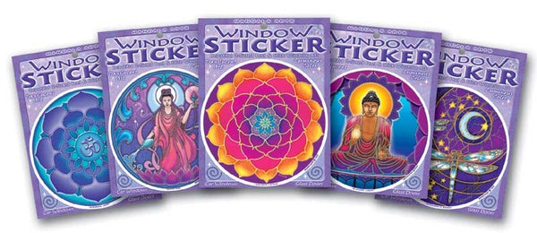 Window Sticker: Meditation Lotus - Divine Clarity