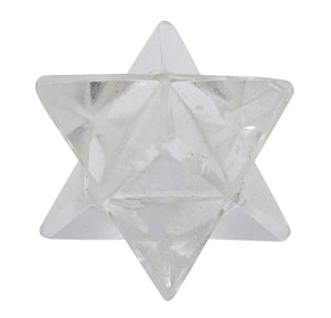 Clear Quartz Merkaba Stone - Divine Clarity