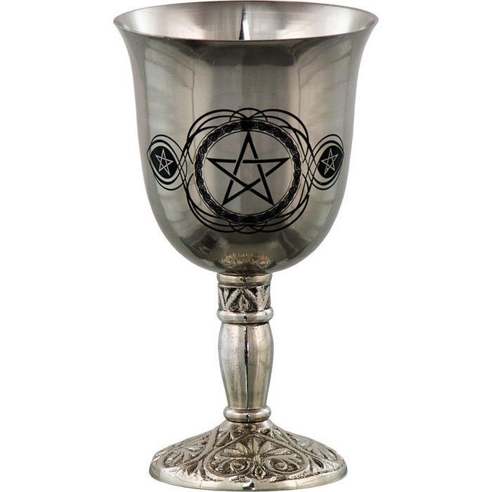 Pentacle Chalice - Stainless Steel - Divine Clarity