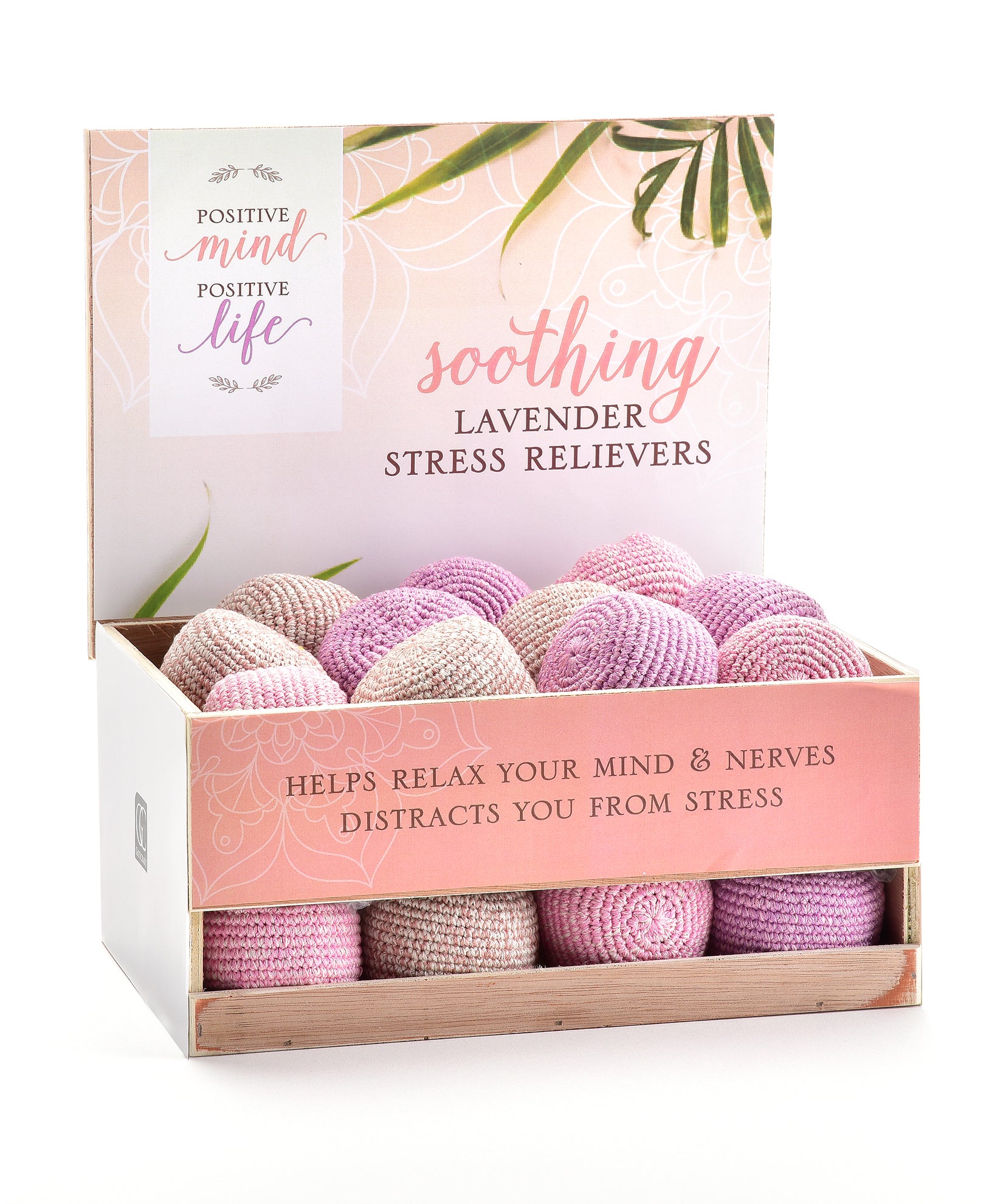 Lavender Scented - Crochet Cotton Stress Ball - Divine Clarity