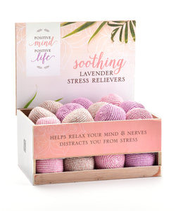 Lavender Scented - Crochet Cotton Stress Ball