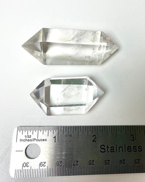 Double Terminated Quartz Crystal - Top Grade - Divine Clarity