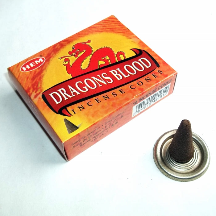 Dragon's Blood Incense Cones - HEM - Divine Clarity