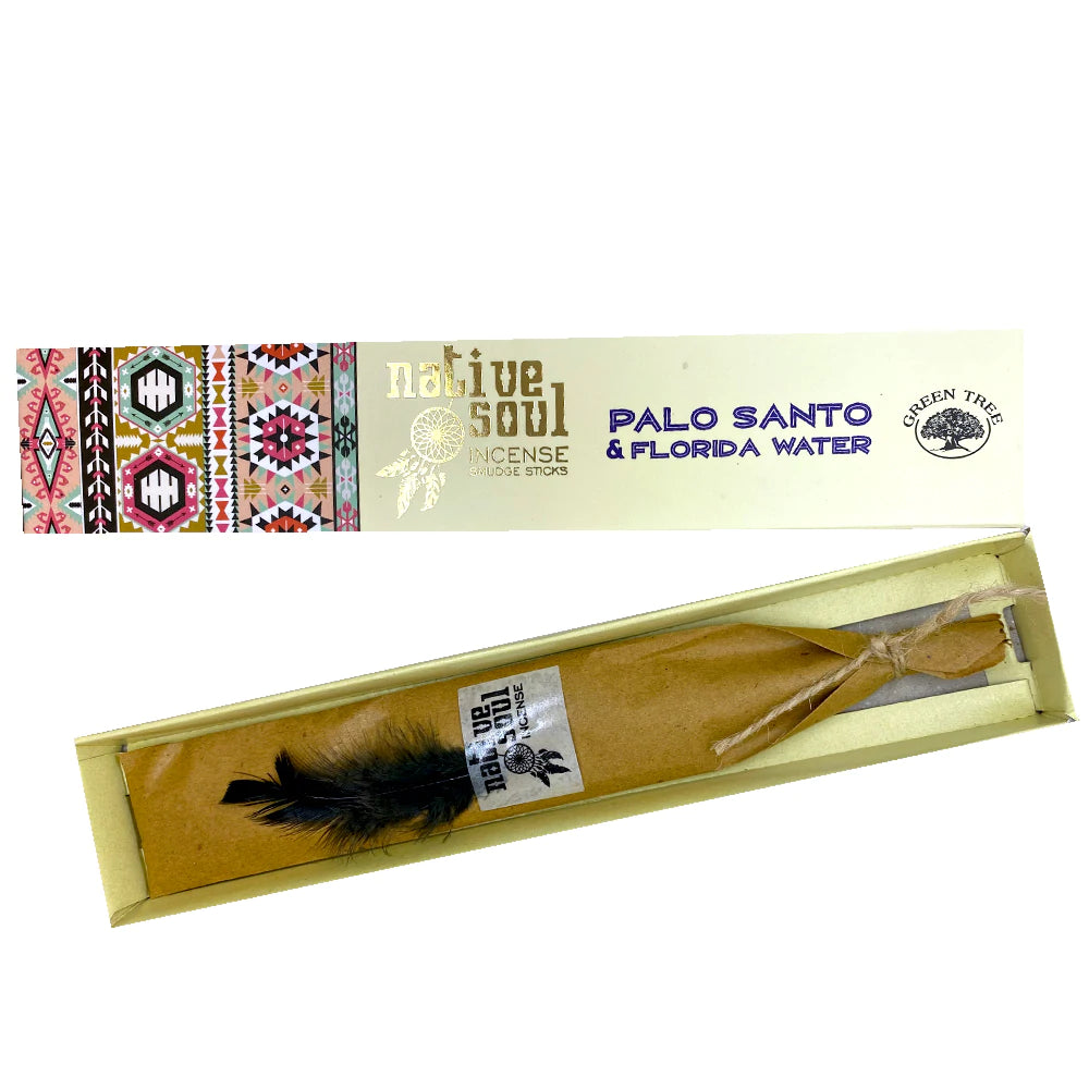 Native Soul Incense - Palo Santo & Florida Water - Divine Clarity