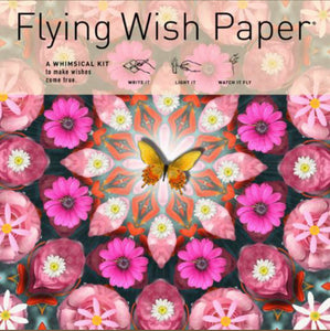 Large Flying Wish Kit - Pink Butterfly - Divine Clarity